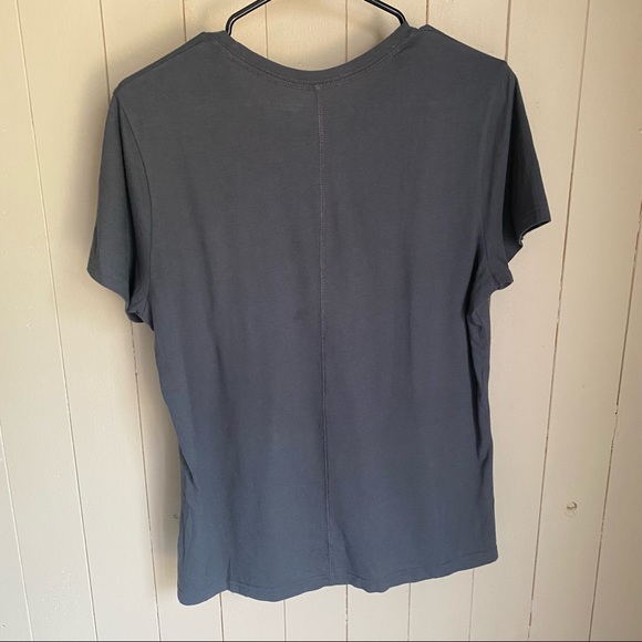 Abercrombie & Fitch Cactus Moon Phases Gray Soft AF Pocket Tee, Small - Picture 3 of 4